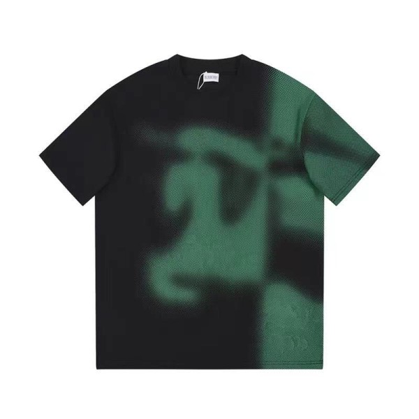 一目惚れ♪ バーバリー コピーおすすめ 胸元戦馬インクジェットオールインワン丸首半袖Tシャツ