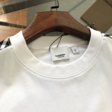 日本未入荷 バーバリー コピーおすすめ 2024SSチェックパッチワーク半袖Tシャツ