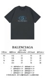 稀少 バレンシアガ 激安偽物 2024 SSファジィLOGO直噴プリント半袖Tシャツ2色