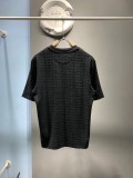一目惚れ♪ フェンディ コピーおすすめ タオルジャカードアルファベットラウンドネック半袖Tシャツ