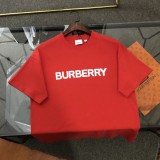 大人気 バーバリー スーパーコピー 2024新作立体アルファベット半袖Tシャツ