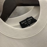 入手困難 バレンシアガ コピー 2024新パスポートシリーズシンプル半袖Tシャツ