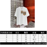 大人気 バーバリー コピーおすすめ 2024 ss最新レザーロゴ発泡丸首半袖Tシャツ