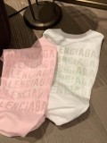 【話題商品！】バレンシアガ 激安偽物 アルファベットドリル弾幕半袖