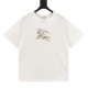 新作 バーバリー コピー Burberryチェック柄戦馬丸首半袖