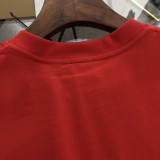 大人気 バーバリー スーパーコピー 2024新作立体アルファベット半袖Tシャツ