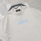 超奇跡の入荷☆ バレンシアガ 激安通販 水洗いバックテープ半袖Tシャツ