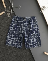 日本未入荷 フェンディ 激安通販 ジャカードフルプリントパンツ5分パンツ