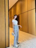 日本未入荷 フェンディ 偽物通販 レインミストプリント酢酸パンツ