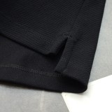 ★超人気 フェンディ スーパーコピー 刺繍ポロシャツカジュアル半袖Tシャツ