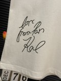 【限定】フェンディ 偽物通販 24 ss夏の胸元悪魔の目プリントカップル半袖Tシャツ2色