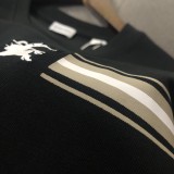 超話題! バーバリー コピー 2024新作戦馬刺繍半袖Tシャツ
