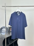 使い勝手良し バーバリー コピーおすすめ 馬術戦馬騎士刺繍ロゴコットン半袖Tシャツ