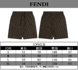 超話題! フェンディ 偽物通販 ロゴジャカードパンツカップルカジュアル5分丈パンツ