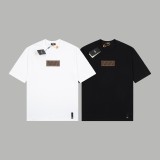 入手困難 フェンディ 激安通販 クラシックスエードチップラウンドネック半袖Tシャツ