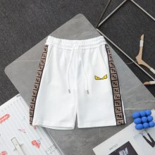 一目惚れ♪ フェンディ 激安偽物 刺繍織りのカジュアルパンツ5分パンツ