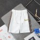 一目惚れ♪ フェンディ 激安偽物 刺繍織りのカジュアルパンツ5分パンツ
