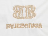 【話題商品！】 バレンシアガ コピー Balenciaga反転刺繍半袖