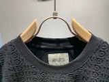 一目惚れ♪ フェンディ コピーおすすめ タオルジャカードアルファベットラウンドネック半袖Tシャツ