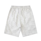 超奇跡の入荷☆ グッチ 激安偽物 ダブルGフルプリントジャカードドローロープ付きデニムパンツ