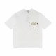 【限定】シャネル n級品 2024ロケットボックスバッグロゴ落書き半袖Tシャツ