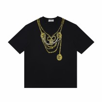 【話題商品！】 シャネル コピーおすすめ 2024 SSスカルネックレス柄半袖Tシャツ