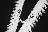 一目惚れ♪ シャネル コピーおすすめ アルファベットロゴプリントペアルッククルーネック半袖Tシャツ2色
