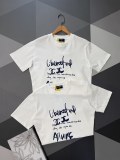 ★超人気 シャネル 激安通販 2024 SS春夏落書きアルファベットプリント半袖Tシャツ