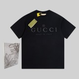 入手困難 グッチ スーパーコピー 24 SS春夏最新シンプルアルファベットプリント半袖