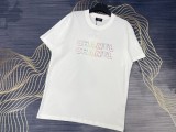 【限定】シャネル 偽物通販 プリントロゴラウンドネック半袖Tシャツ2色