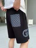超話題! グッチ スーパーコピー 刺繍ロゴ入りカジュアルパンツミディアムパンツ