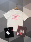 日本未入荷 シャネル 激安通販 22024 SS春夏発泡ナイトライト半袖Tシャツ