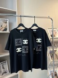 ★超人気 シャネル n級品 24 ss中古限定ドリルシリカゲル柄半袖