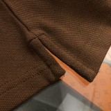 超奇跡の入荷☆ グッチ 偽物通販 2024春夏新作立体刺繍ロゴ刺繍開襟ポロシャツ半袖