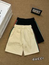 一目惚れ♪ グッチ コピー 24 ss新作ダブルGアルファベット赤緑のリボン付きカジュアルパンツ