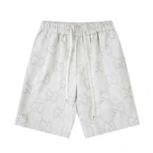 超奇跡の入荷☆ グッチ 激安偽物 ダブルGフルプリントジャカードドローロープ付きデニムパンツ