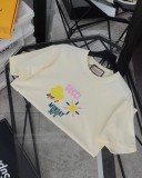 使い勝手良し グッチ n級品 キャラクター柄天気刺繍ラウンドネック半袖