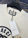稀少 グッチ n級品 2024春夏新作プリントロゴラウンドネック半袖Tシャツ2色