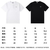 日本未入荷 ディオール コピーおすすめ の胸元にゴールドの小さなロゴ刺繍ラウンドネックの半袖2色