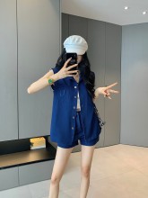 【限定】 ディオール  偽物通販 刺繍デニムセット