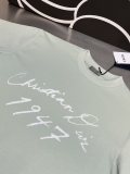 追跡付 ディオール コピーおすすめ 手書きサイン植毛半袖