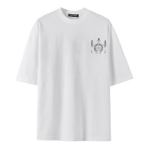 累積売上総額第１位！クロムハーツ 激安偽物 2024新型スカルヘッドレトロ半袖Tシャツ