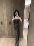 入手困難 クロムハーツ 激安通販 胸拭きキャミソールパンツスーツ