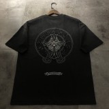 【話題商品！】クロムハーツ 偽物通販 2024新型重工シート刺繍半袖Tシャツ