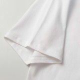 使い勝手良し クロムハーツ  スーパーコピー重工業十字架刺繍サンスクリット馬蹄手綴じ半袖Tシャツ