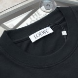 新作 ロエベ 激安偽物 ペンギン刺繍カジュアルラウンドネック半袖Tシャツ