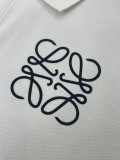 超話題! ロエベ 激安偽物 刺繍スモールロゴ丸首半袖Tシャツ半袖2色