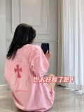 超奇跡の入荷☆ クロムハーツ 激安偽物 ブルーグレーのミラージュプリントTシャツ