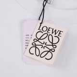 【話題商品！】ロエベ 激安偽物 刺繍ズレロゴ刺繍オールインワン丸首半袖Tシャツ