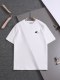 新作 ロエベ 偽物通販 雄鶏ロゴ刺繍オールインワン半袖Tシャツ